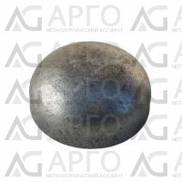 Заглушка стальная нержавеющая эллиптическая 65 (76,1х2,0) AISI 304 ISO 3419 (М) 