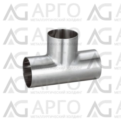 Тройник 48.3х3.0 AISI 304 ISO 