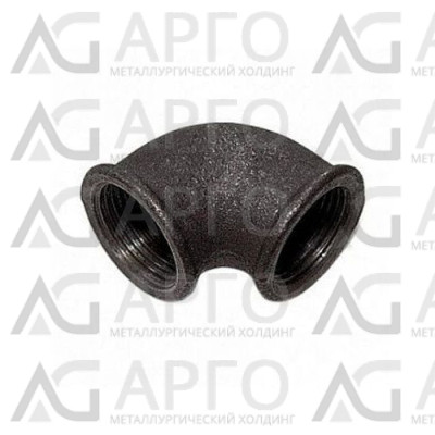 Угольник чугунный 90-1-40 